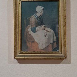 Jean Baptiste Simeon Chardin Girl Peeling Vegetables Picture Frame